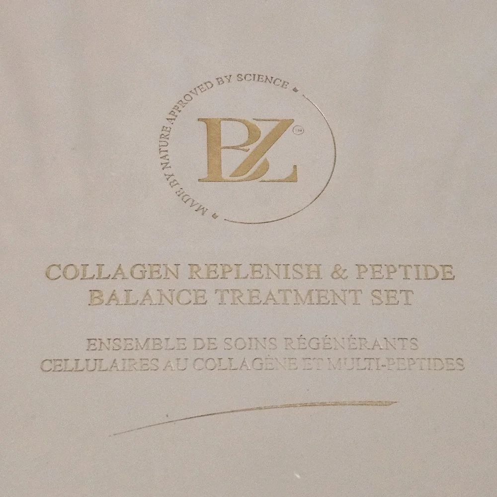 BZ Below Zero Collagen Replenish & Peptide Balance Treatment Set New Sealed
